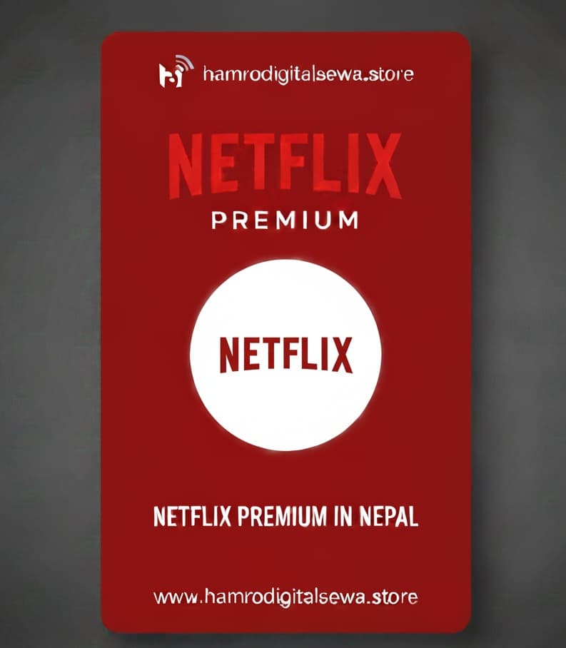Netflix Premium 4K 1-Year Subscription (Private Profile) in Nepal